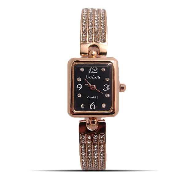 Новые модные часы с розовым золотом стразы женские кристаллами наручные Relojes Mujer