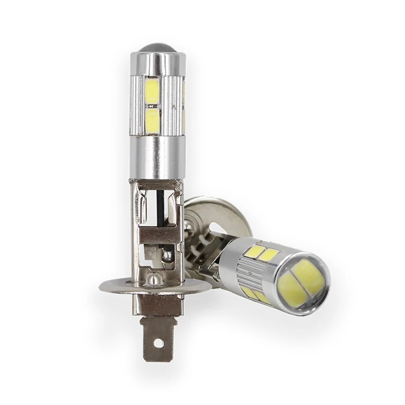 10 шт. Автомобильные светодиодные лампы H1 5630 5730 10SMD|Передние LED-фары для авто| |