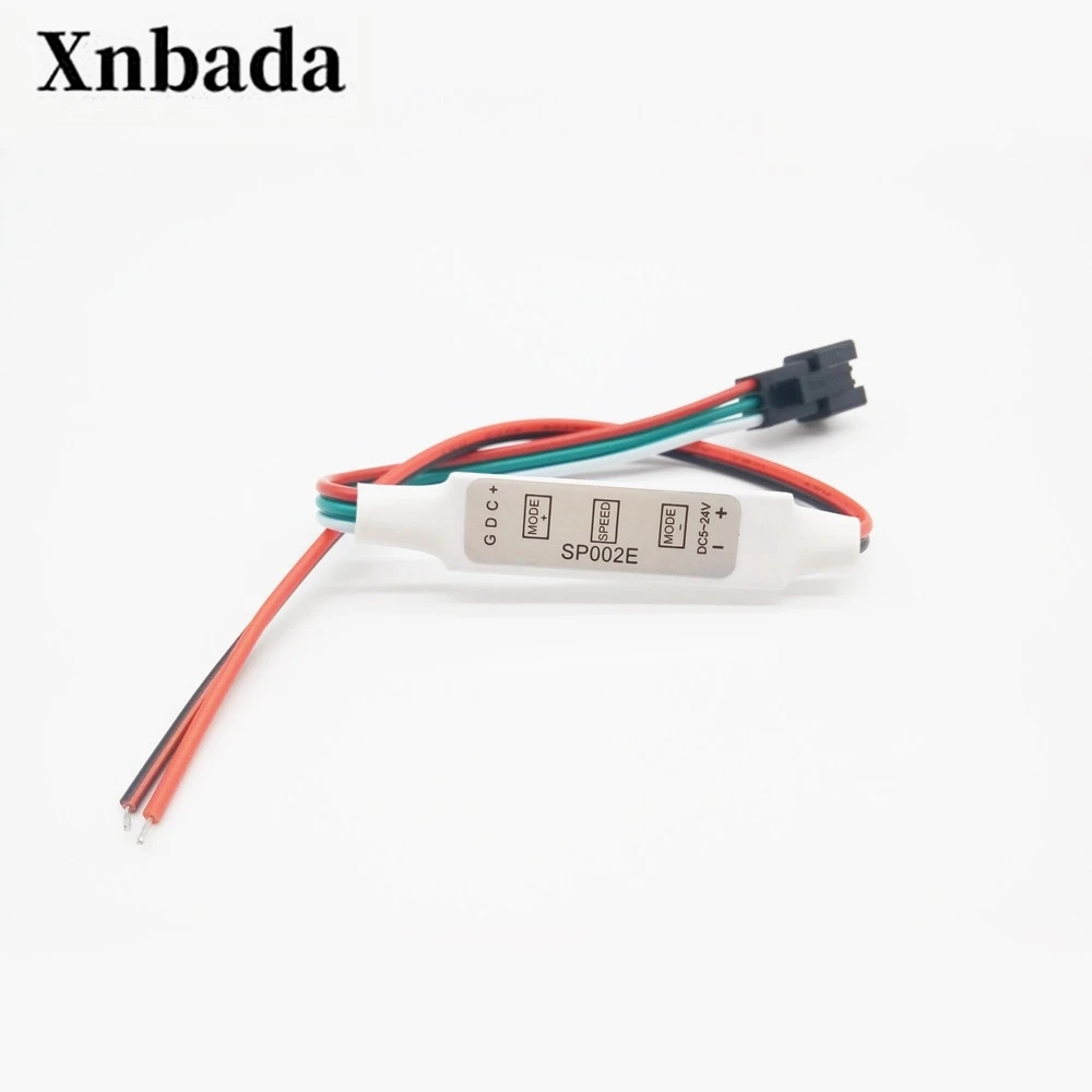 DC5-24V SP002E Mini 3 клавиши RGB Led контроллер пикселей цвет мечты для WS2811 WS2812B SK6812 UCS1903 16703