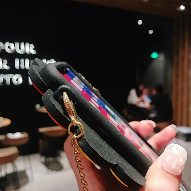 Murakami Takashi KaiKai KiKi Rainbow Flower Phone Case For Apple Iphone 6 6s 7 8 Plus X XR XS MAX Silicone 11 pro max Cover Capa