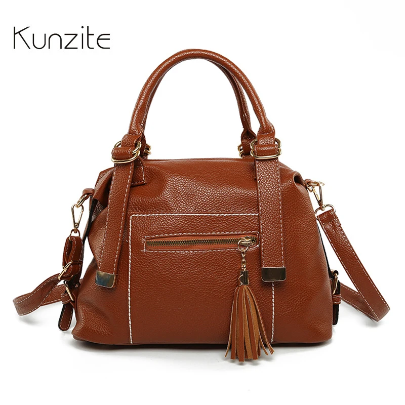 Kunzite винтажная Bolsa Feminina женская сумка с кисточками в стиле ретро из искусственной