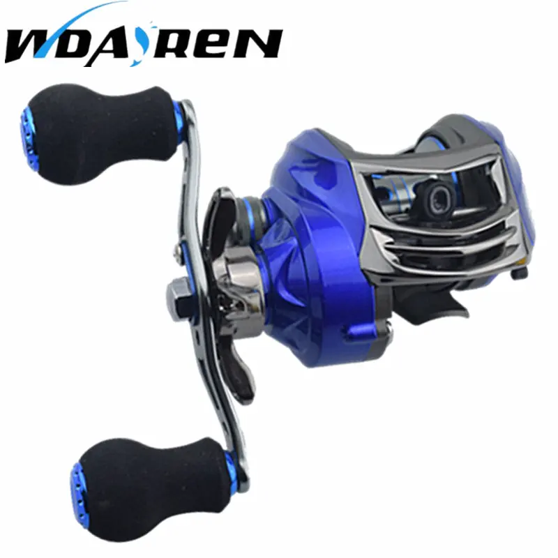 Gt 6.3:1 Bait Casting Reels Left Right Hand Fishing With One Way Clutch Baitcasting Reel Fb-001