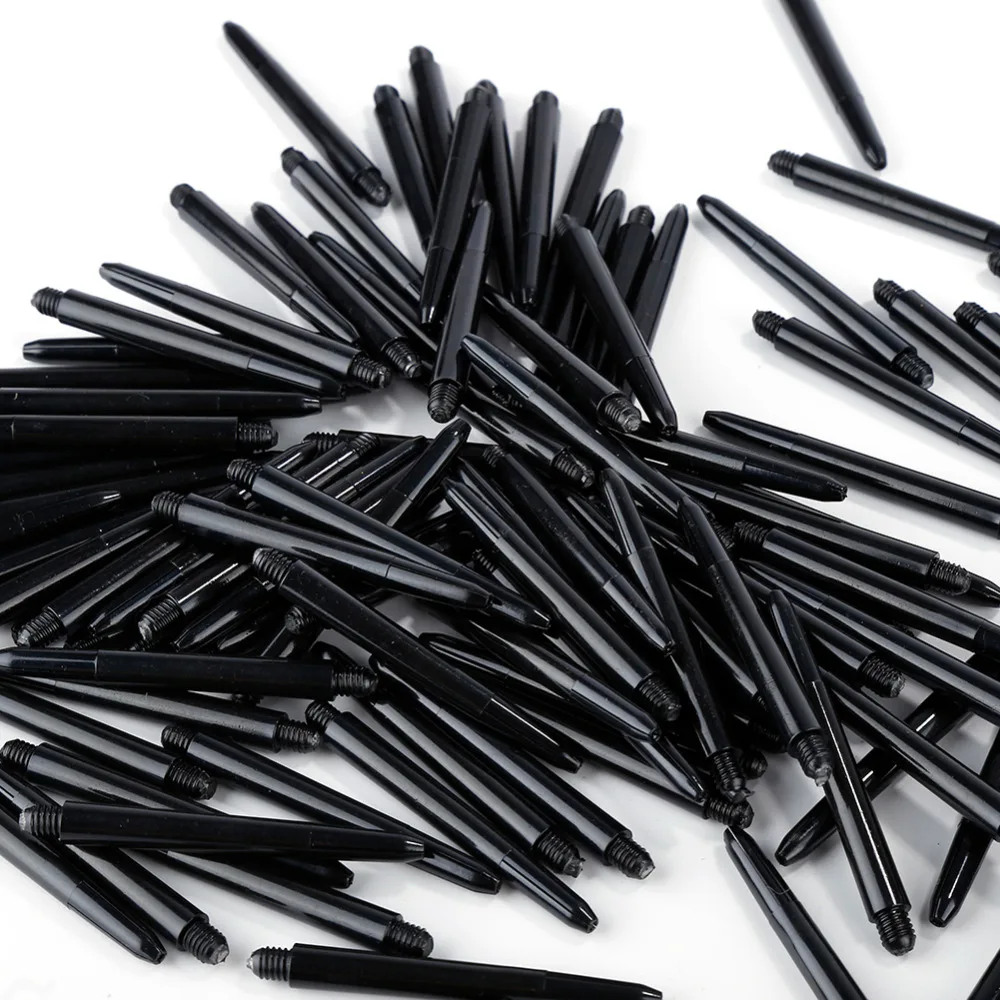 

2018 New Ourpgone Brand 100 pcs Nylon Dart Shafts 2ba Screw Thread Plastic Darts Rod Stems 48mm Dart Tools Drop shipping!