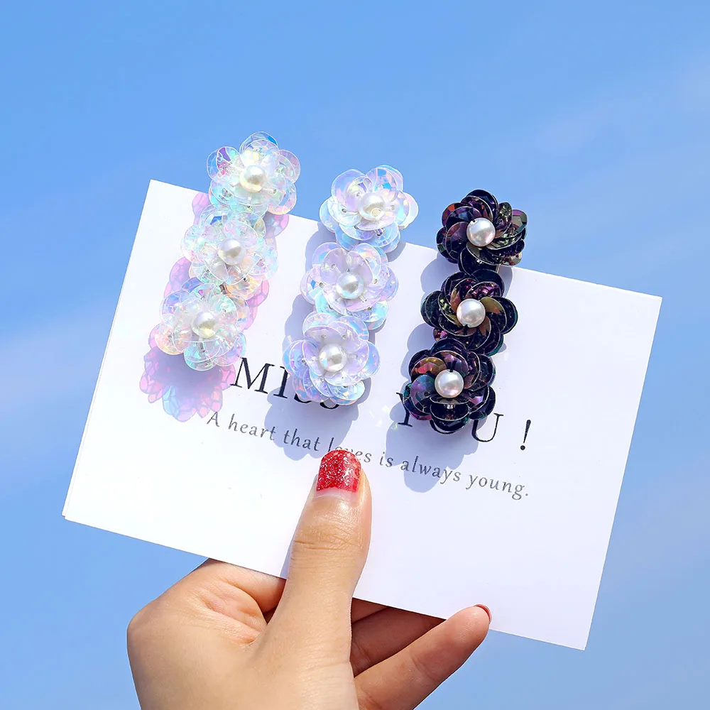 

VOVA чистая красная секция сладкий прозрачный лепесток цветок шпилька челка клип маленькая фея боковой зажим корейские аксессуары для волос