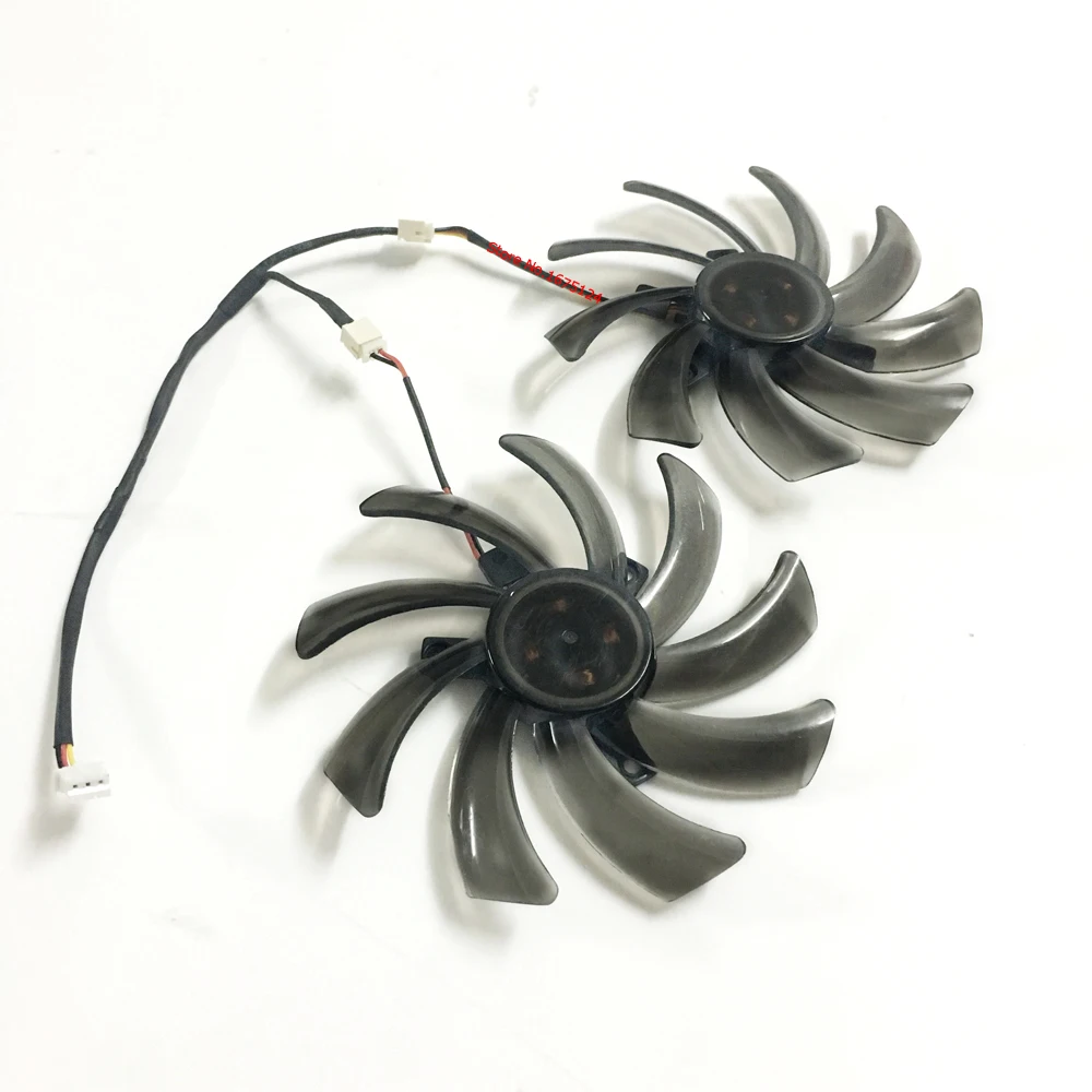 2 шт./лот компьютер VGA Видеокарта Вентилятор Кулер для XFX R9 270A CEF5 HD7850 Гб видеокарта