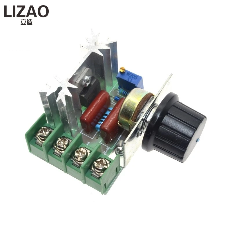 Электронный модуль регулятора напряжения SCR 2000 Вт 220 В переменного тока контроль