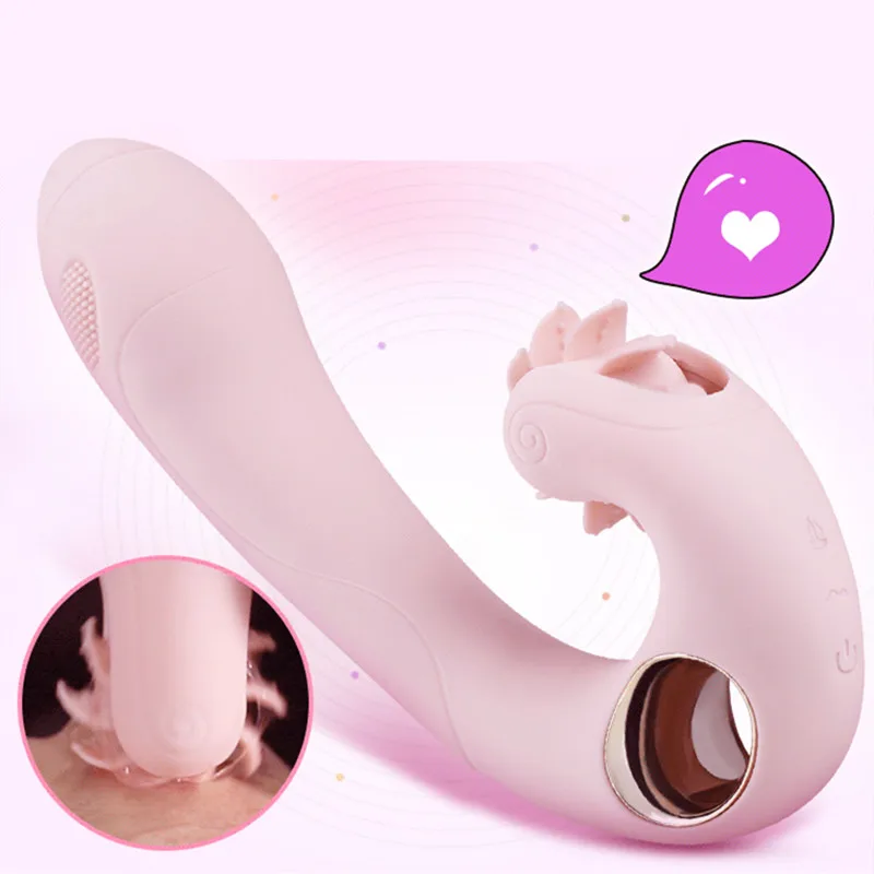 Клитор оральные ласки вибрирующий язык G spot вибратор перезаряжаемый силиконовая