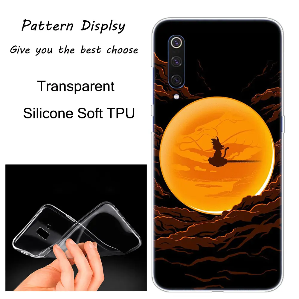 005 Горячая аниме Dragon Ball Z Son Goku мягкий чехол для Xiao mi Pocophone F1 mi 5X A1 6X A2 8 SE Lite Play mi x3 9 9SE 9T Pro CC9 - Цвет: 005