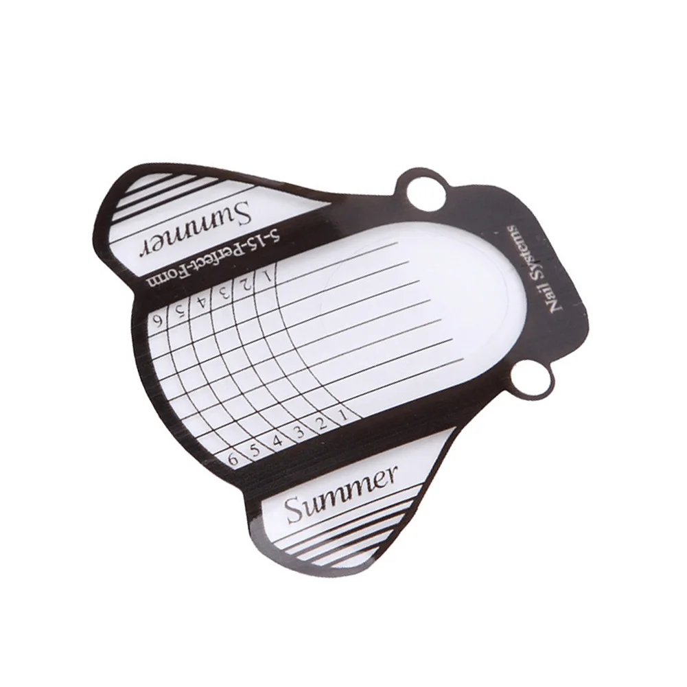 100 шт. бумажный поднос для наращивания ногтей в форме пчелы|Форма ногтей| |