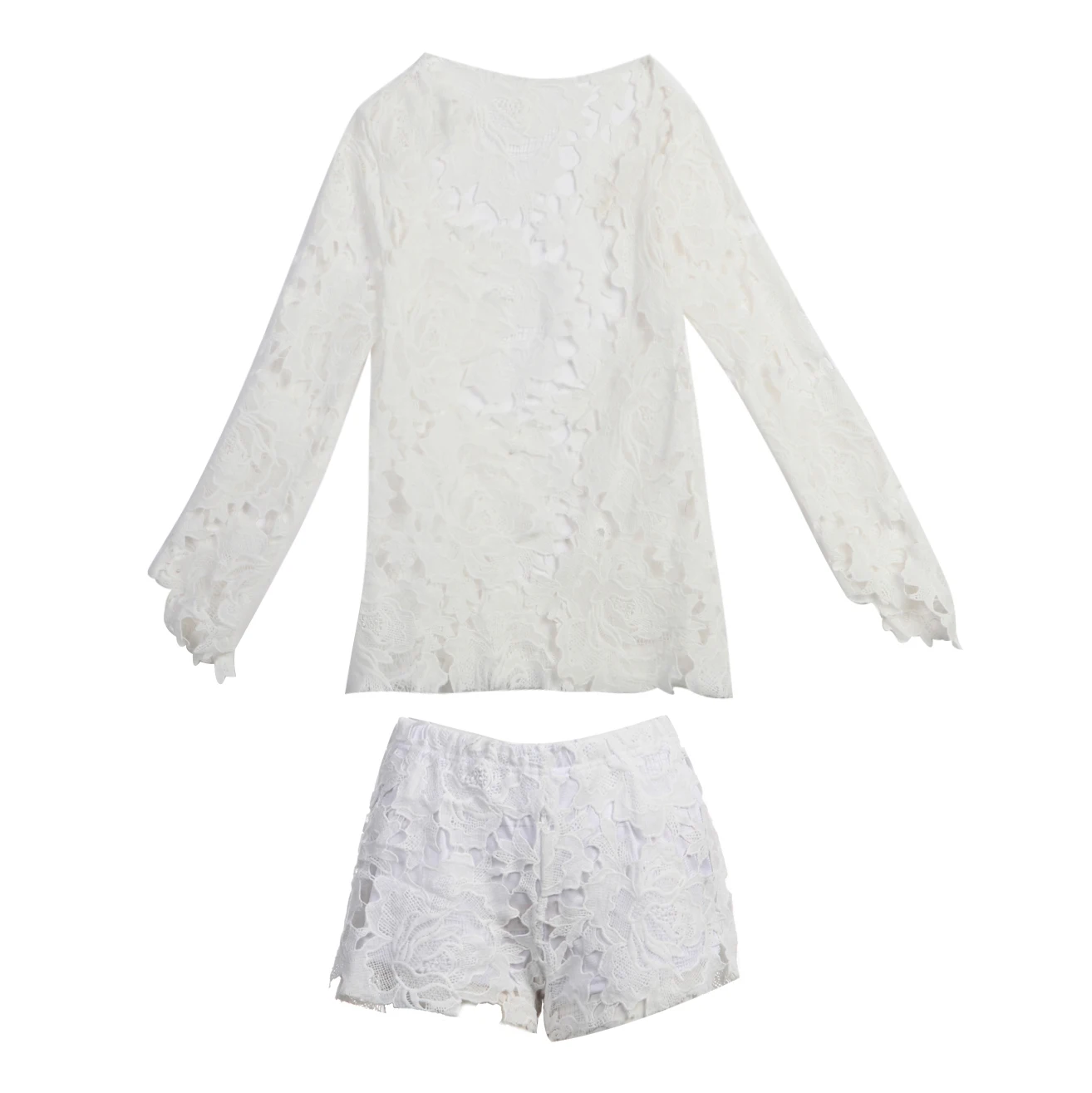 Пикантные женские Клубные летнее кружевное Playsuit партия комбинезон ползунки
