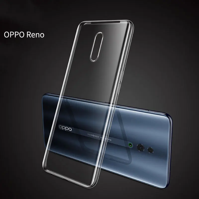 Transparent TPU Case For OPPO Reno 10X ZOOM pictures 6.4 '' Soft Silicone Back Cover A7n A5s AX5s A7 A7X R15X |
