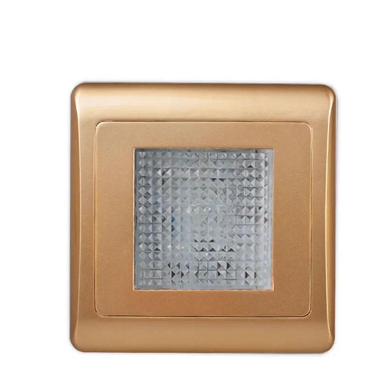 86 светодиодный Встроенный ножной Свет выключатель управления садовая лестница