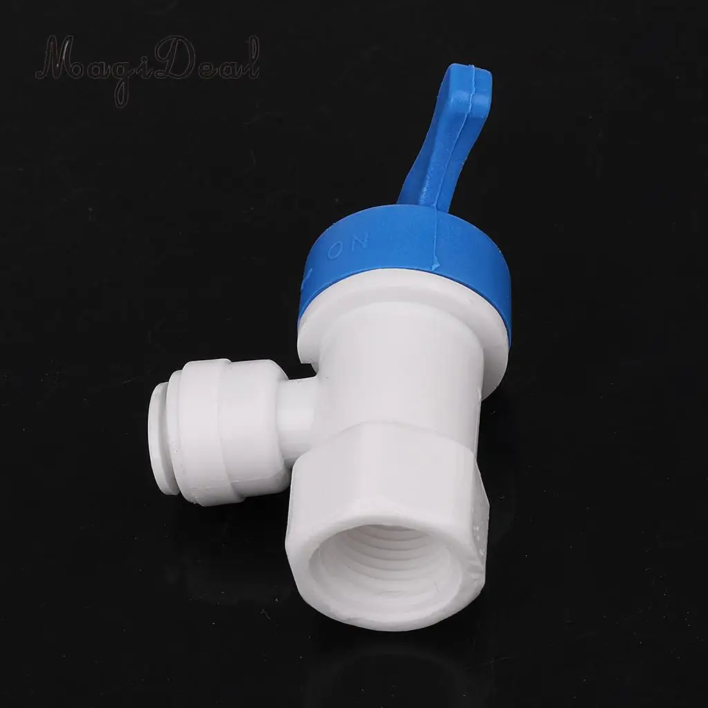Пластиковый шаровой клапан magiideal 1/4 'OD быстроразъемный прямой фитинг для воды RO