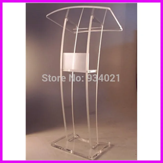 

Practical Modern Design Acrylic Podium conference lectern podium