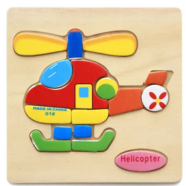 Обучающие деревянные игрушки Chanycore для малышей головоломка с животными