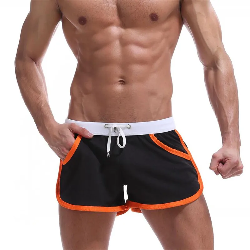 Wholesale Quick Dry Clothes Mens New 2019 Casual Shorts Household Male Shorts Bandage Straps Inside Trunks Beach Casual Shorts