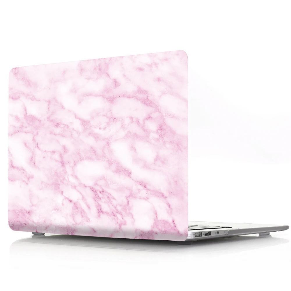 Черный белый камень текстура 2018 для MacBook 12 A1534 чехол ноутбука мрамор жесткий ПВХ