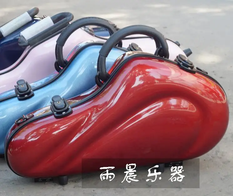 Bb сопрано маленький локоть саксофон сумка Стекло Сталь цвет рюкзак двойной плечо