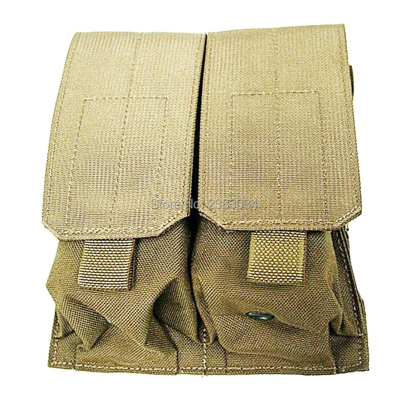 Открытый тактический M4 M16 5,56 мм MOLLE PALS двойной стек винтовки журнал маг откидной мешок страйкбол Пейнтбол Стрельба Molle патроны сумка