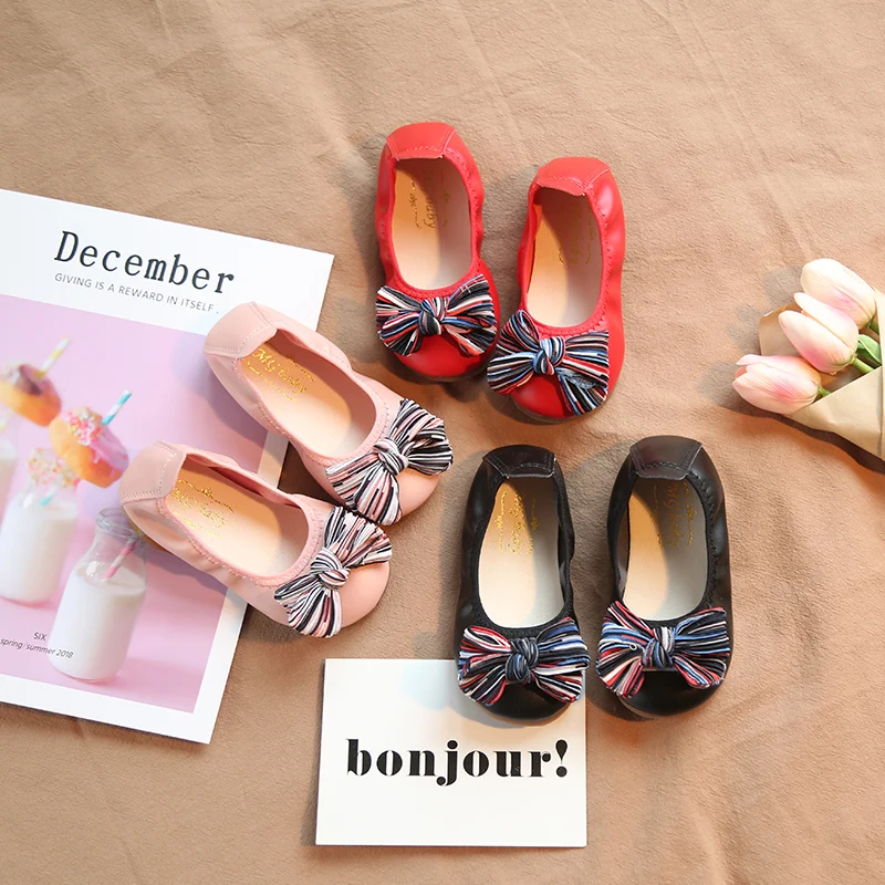 2018 детская обувь модная красивая для девочек Весенняя принцессы нескользящая tenis