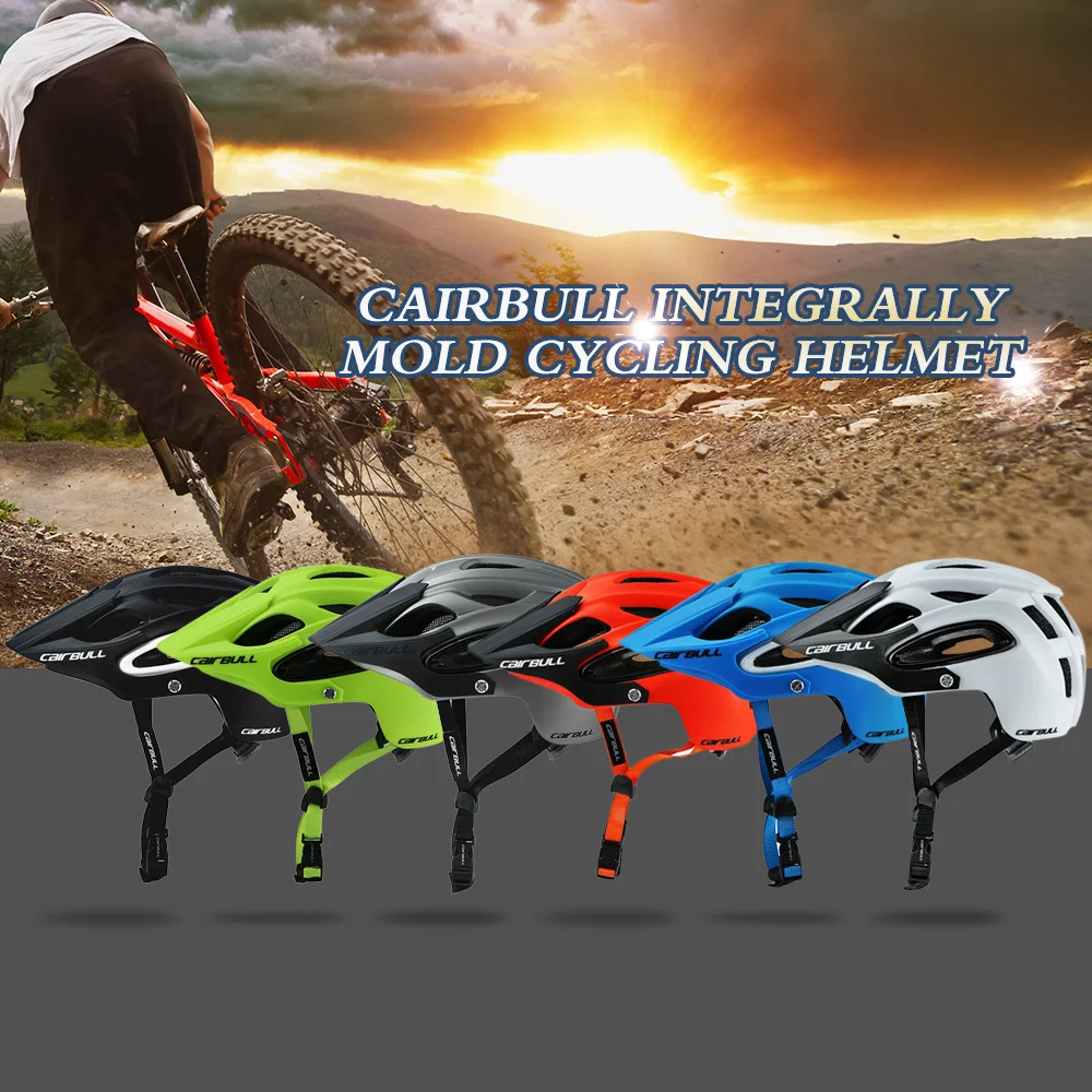 CAIRBULL ультралегкие велосипедные шлемы, велосипедный шлем MTB, велосипедный шлем, дышащий, безопасная, цельная, формованная, мужская, женская, велосипедная Кепка