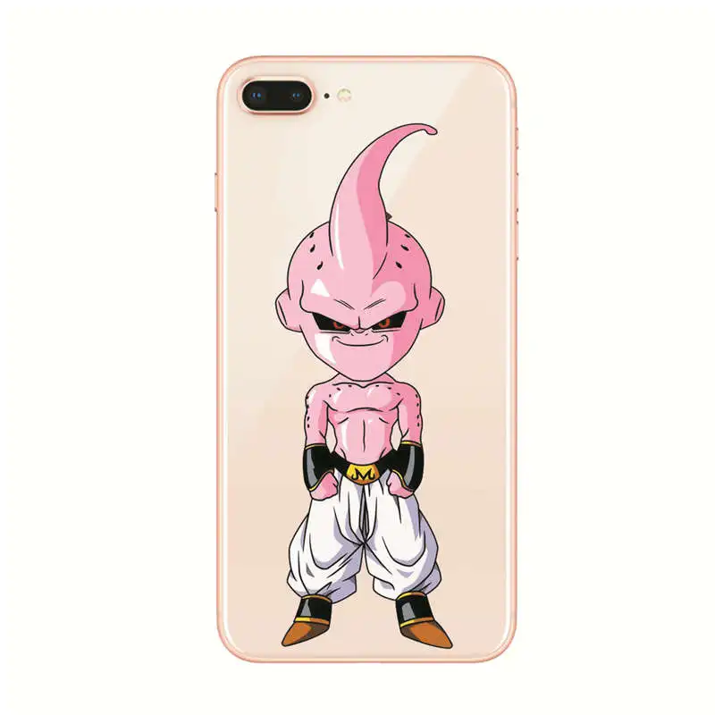 Kulia горячая Распродажа Dragon Ball Z Goku Силиконовый ТПУ Прозрачный чехол для телефона чехол для iPhone 8 5S SE 5C 6 6s 7 7Plus X