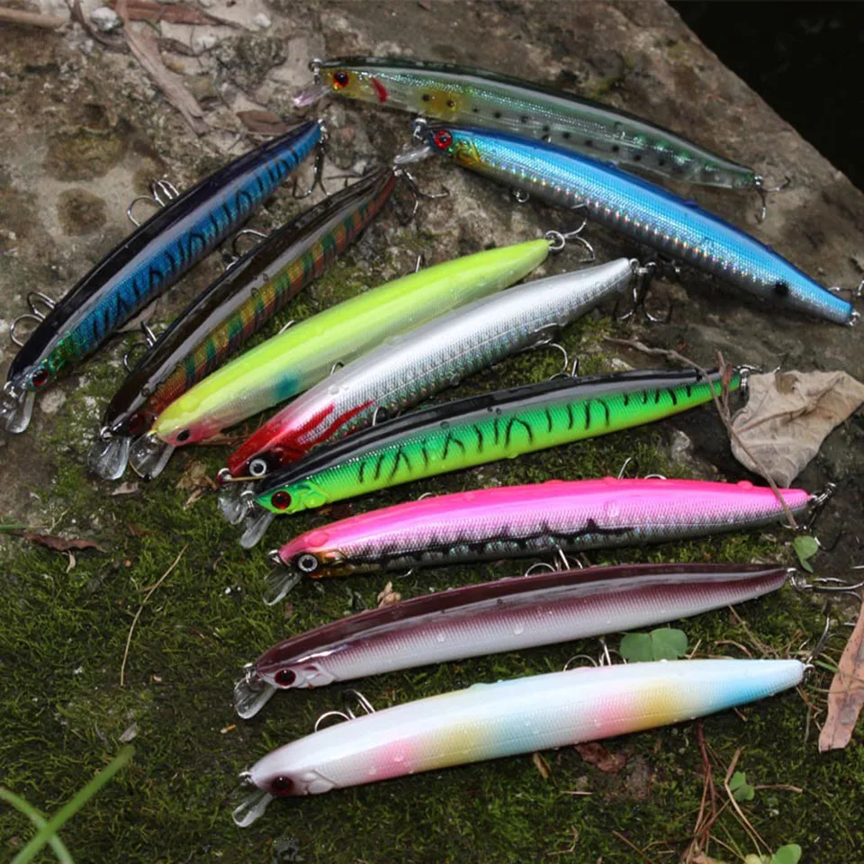 GoByGo 1 шт. 13 8 см 19 г Minnow приманки для рыбалки искусственные 3D Рыбная приманка с