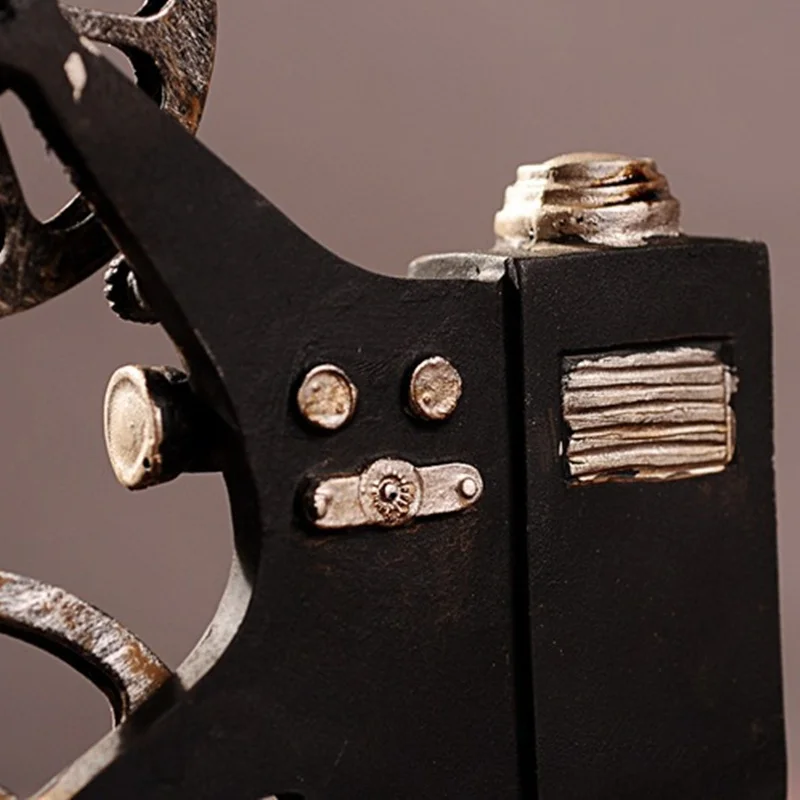 Ретро фильм проектор музыкальная шкатулка Смола антикварные музыкальные