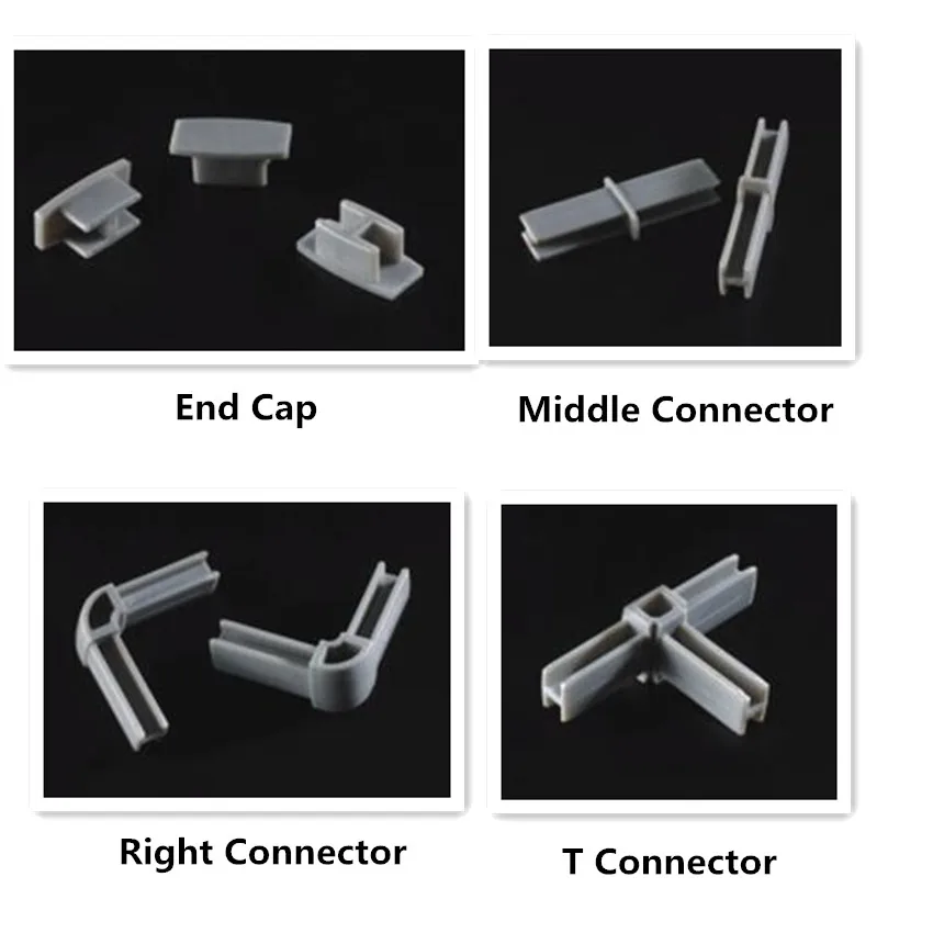 Пластиковые аксессуары для плакатов из алюминиевого сплава рекламная карточка