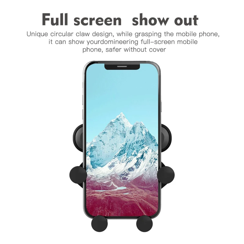 

WINNER General 360 Degree Expansion Creative Hidden Mode Automotive Bracket Air Conditioning Tuyere Installation Mobile Bracket