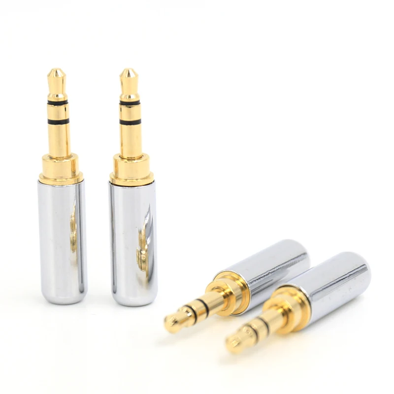 4 pcs brand New top quatily 3.5mm 3 Pole Male Repair Earphones Jack Plug Connector | Электроника