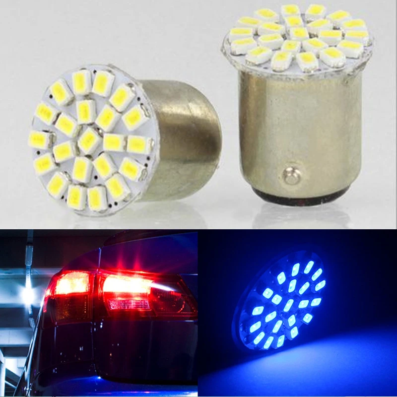 1157 22 SMD СВЕТОДИОДНЫЙ Автомобильный сигнальный светильник лампа для