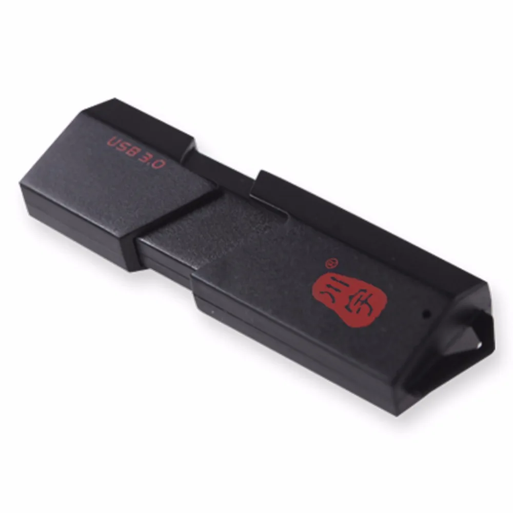 Кардридер USB 3 0 Micro SD / TF/SD Суперскоростной адаптер для карт памяти с откидной