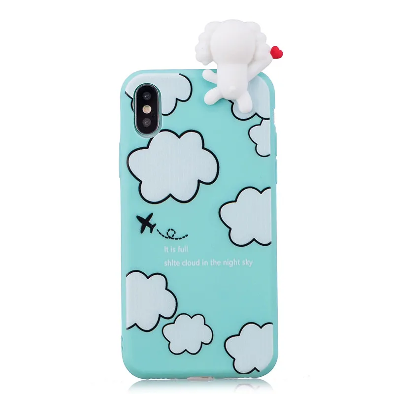 A Мягкий ТПУ чехол для телефона для Coque Xiaomi Red Note 5 6 Red 6A 7 GO Note 7 6 Pro Чехол панда Единорог сова мультфильм кукла игрушки Etui Funda - Цвет: A