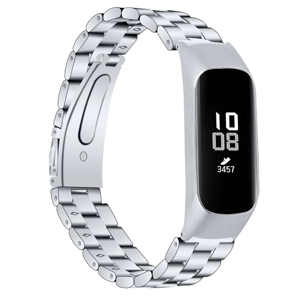 Galaxy Fit E браслет Роскошный металлический ремешок из нержавеющей стали ремешок Замена для samsung Galaxy Fit E SM-R375
