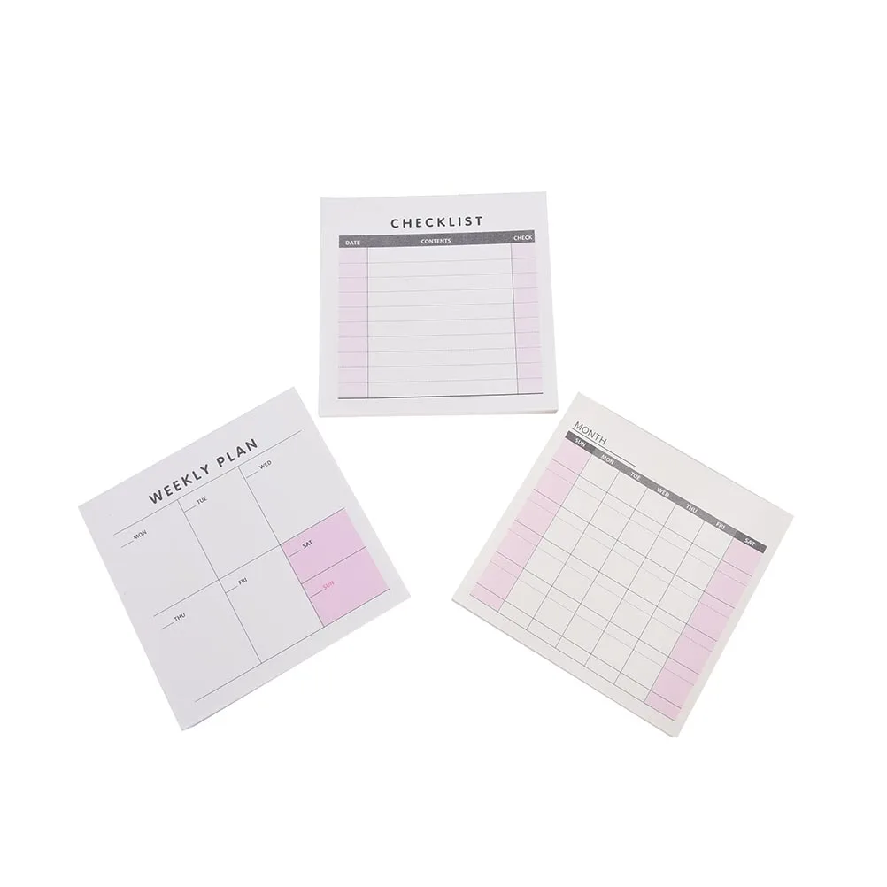 Ежедневный Еженедельный ежемесячный планировщик контрольный список