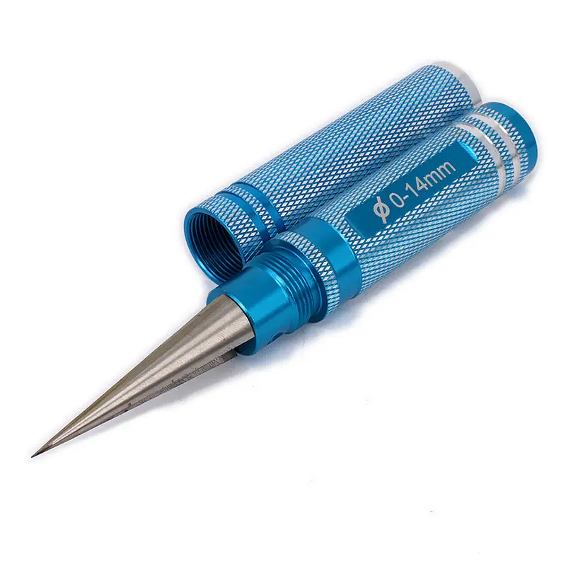 RCAWD Корпус Корпуса Отверстие Расширитель Светло-синий 0 - 14мм 1/10 1/8 1/5 1/16 Пилот Для Модели RC Хобби Ремонт на.