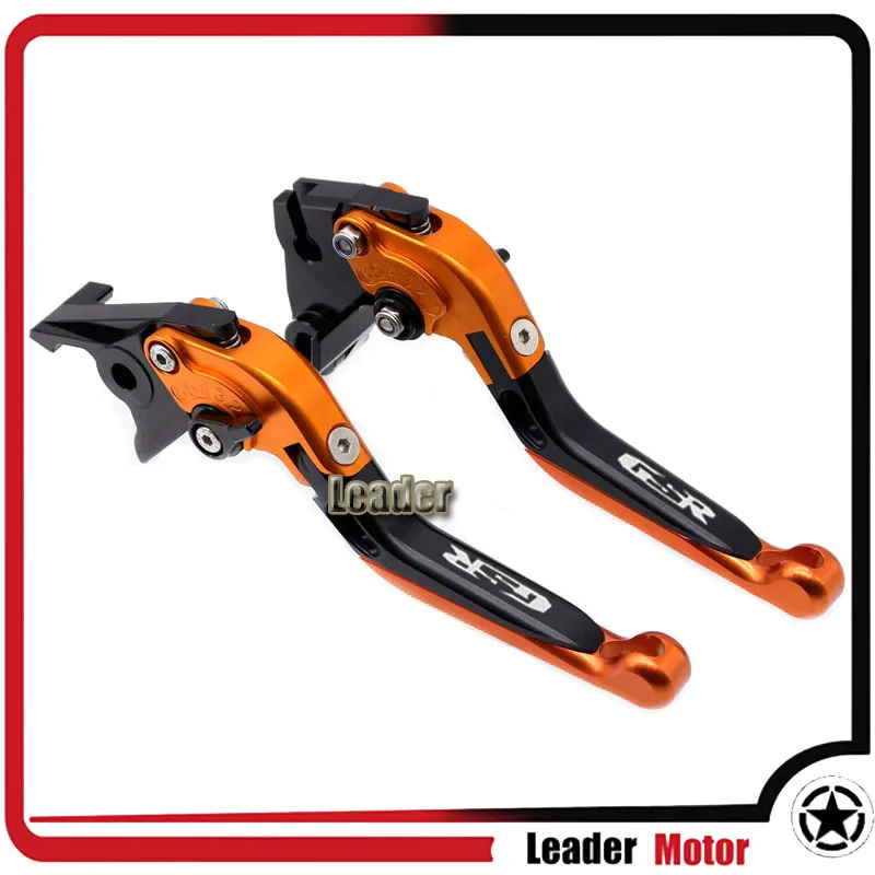 E Для SUZUKI GSR 400 2008-2012 GSR 600 2006-2011 GSR 750 2011- Мотоциклетные аксессуары Складные Выдвижные сцепные рычаги - Цвет: E