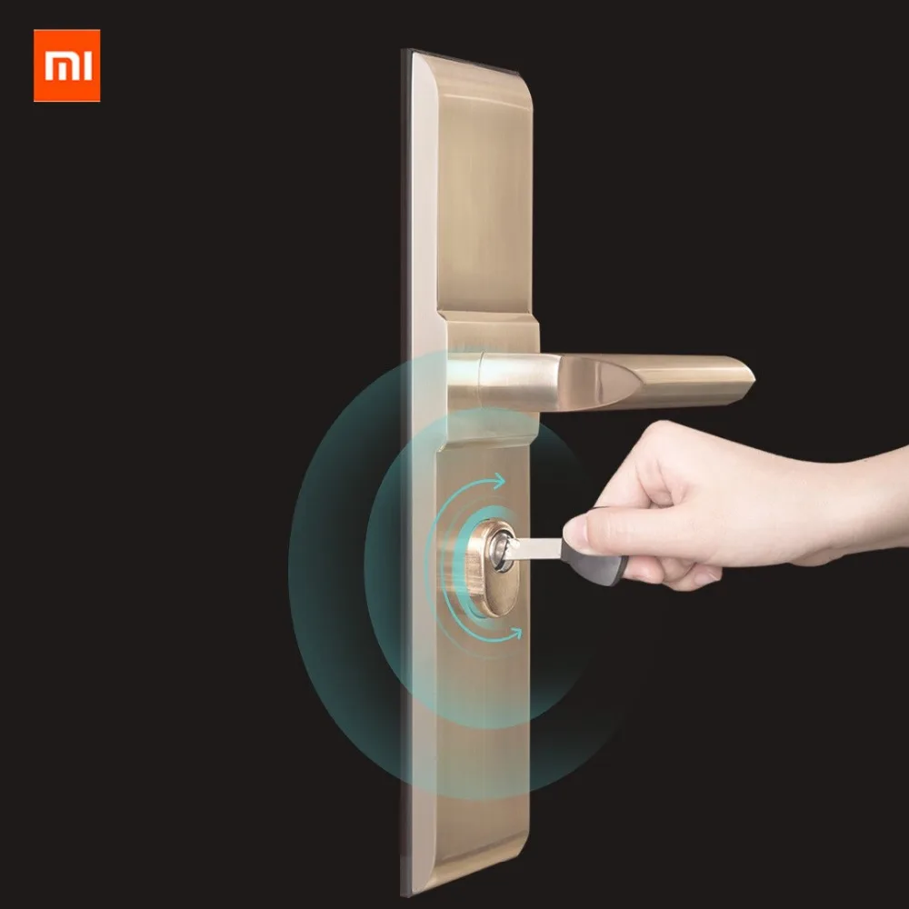 Оригинальный умный дверной замок xiaomi aqara для домашней безопасности и практичный