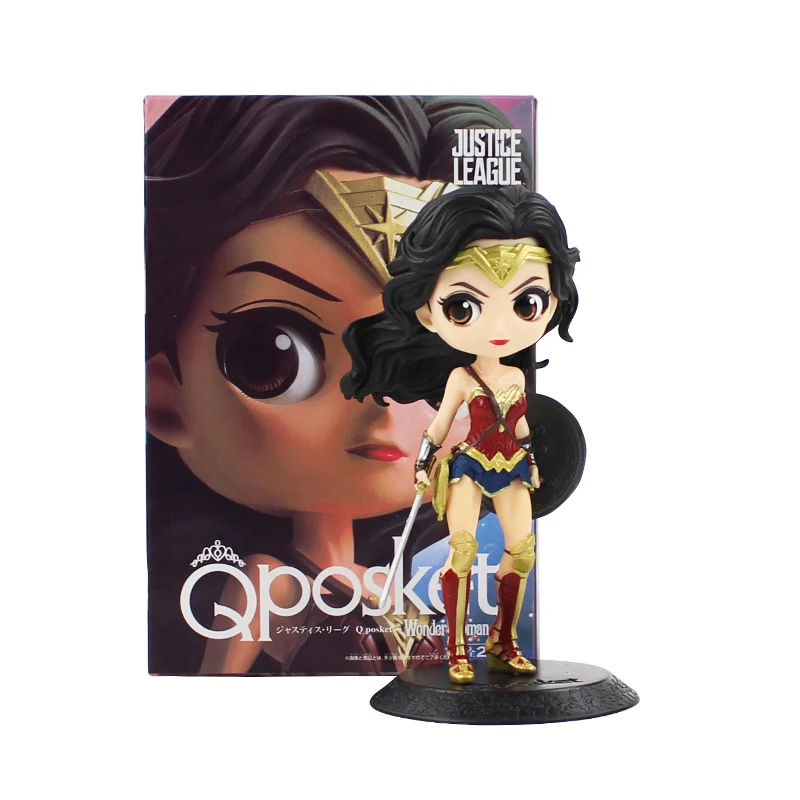16 см Q Posket Фигурки игрушки Харли Куинн отряд самоубийц чудо женщина Лига Справедливости модель куклы подарок для детей