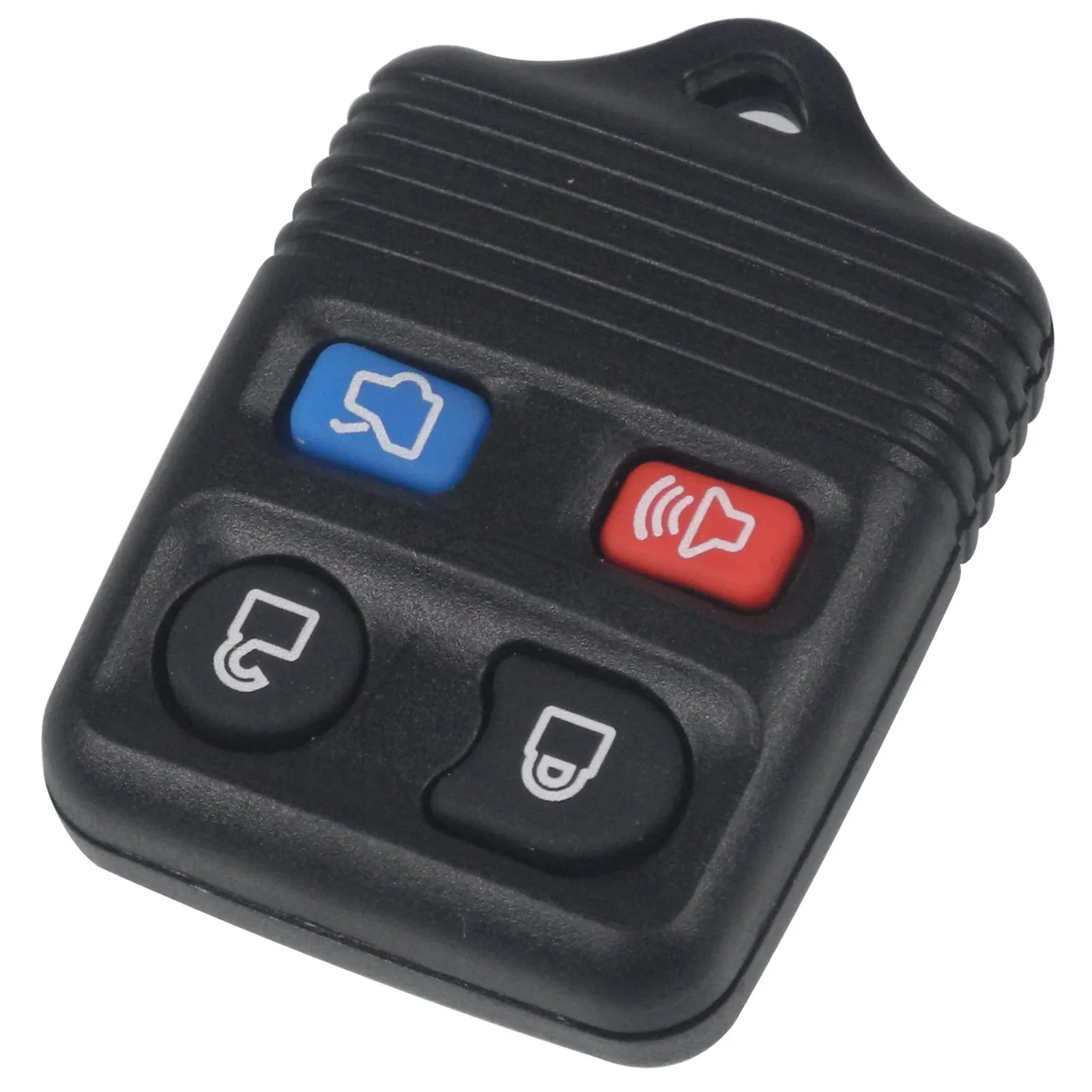 4 Кнопки Jingyuqin 50 шт. 3/4 кнопки Автомобильный ключ Transit Keyless entrip Fob 315 МГц для Ford focus полный выход пульт дистанционного управления - Количество кнопок: 4 Кнопки
