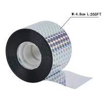 bird scare tape holographic repellent design double sided reflective scarecrow ribbon flash bird deterrent tape 4 8cmx350ft