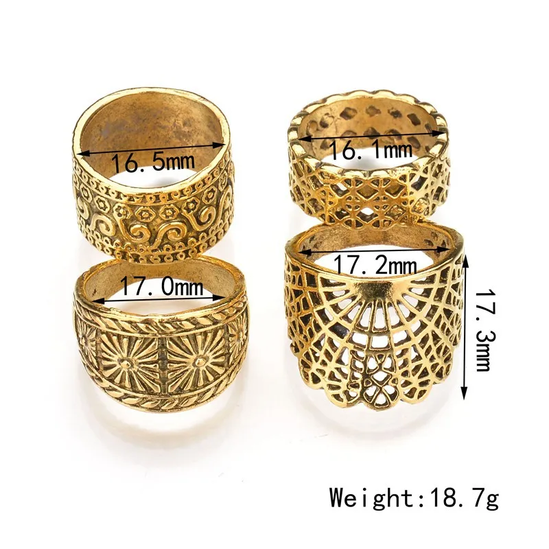 4 шт./компл. супер ценный уличный рок вечеринка старинный Египетский стиль Защита