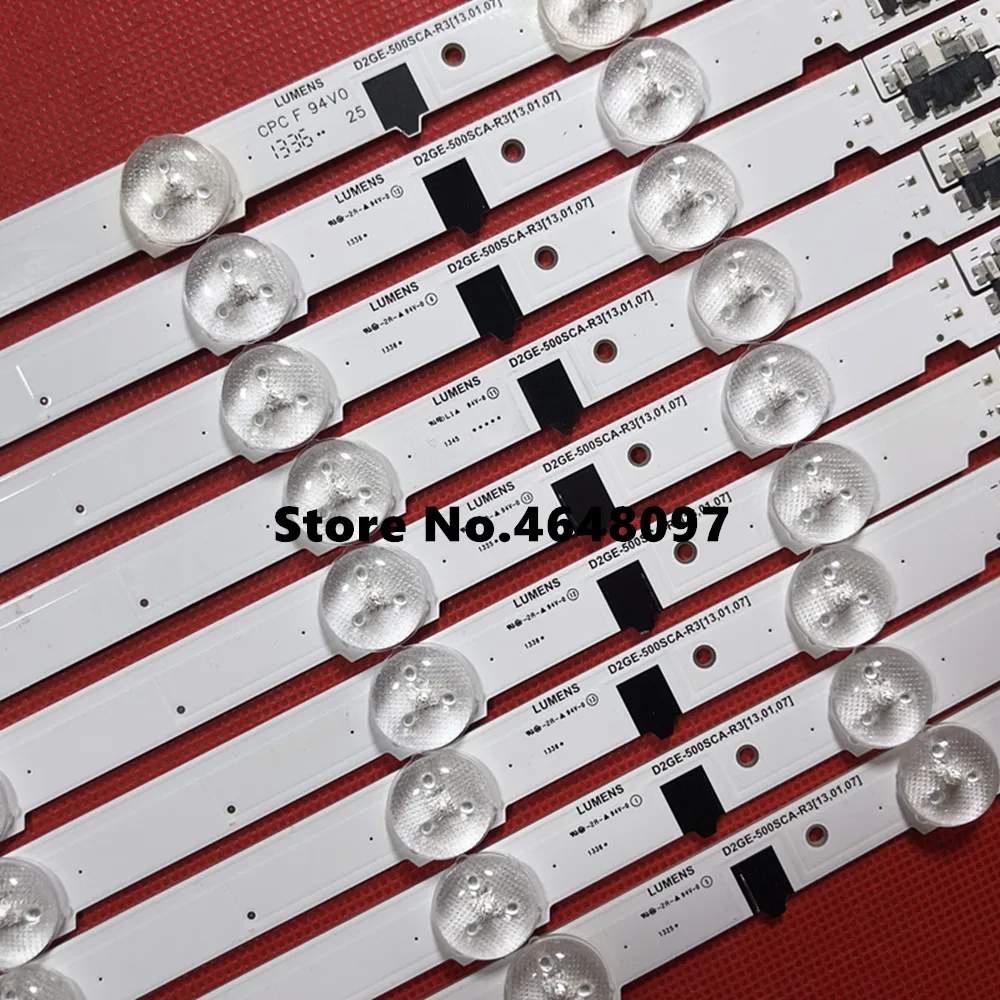 LED strip For Samsung TV UE50F6200 2013SVS50F R7 L9 REV1.9 130130 REV1.8 130103 BN96-25310A BN96-25311A HF500CSA | Лампы и освещение