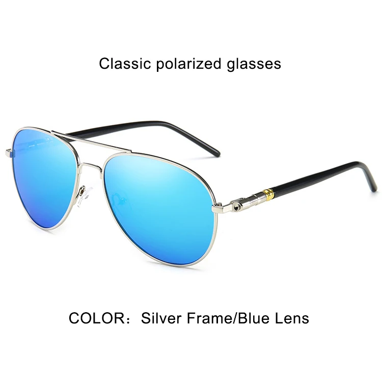209Polarized-7 Psacss, классические фотохромные солнцезащитные очки пилота для мужчин, для вождения, прозрачные, поляризационные линзы, солнцезащитные очки, мужские, Ретро стиль, брендовые, солнцезащитные очки Oculos UV - Цвет линз: 209Polarized-7