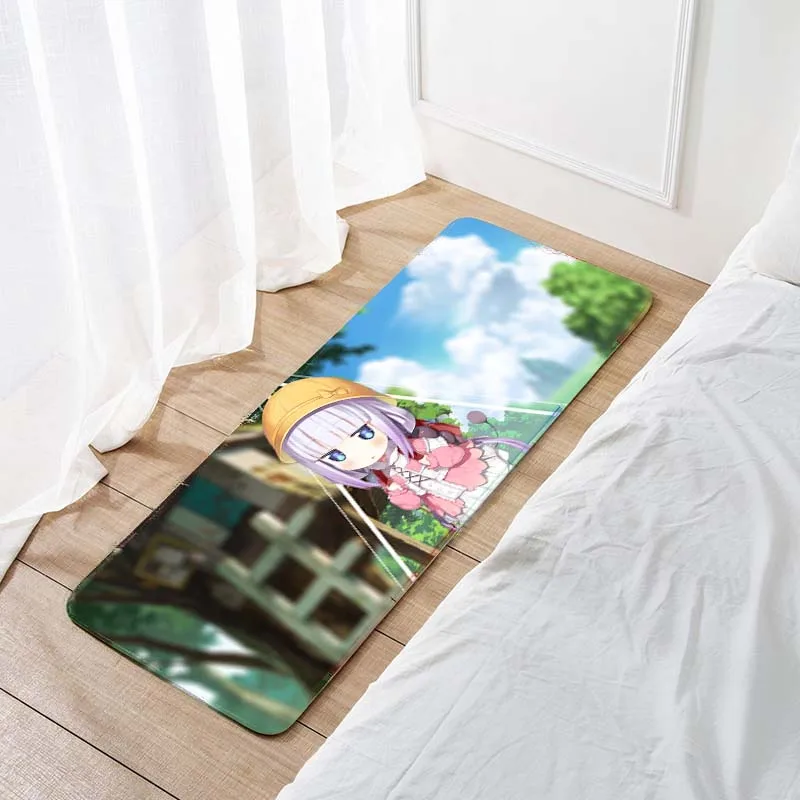 Kobayashi-san Chi no Maid Dragon 120x40 см Ковер декор для спальни коврик Аниме Манга 001