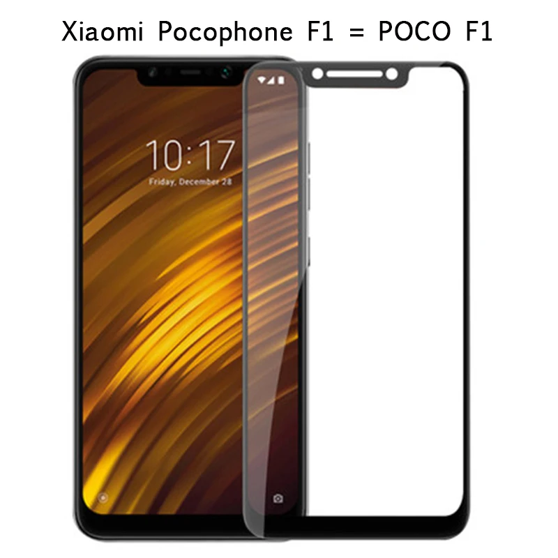 5D полное покрытие закаленное стекло для Xiaomi Mi 8 Lite SE Pro Max 3 Pocophone F1 Mix 2 Защита экрана