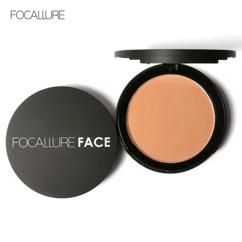 Focallure Tri Цвет Макияж Косметическая пудра Уход за кожей лица Косметическая пудра Панель контур Цвет масло косметика Управление инструмент долгое ju17.drop - Цвет: C