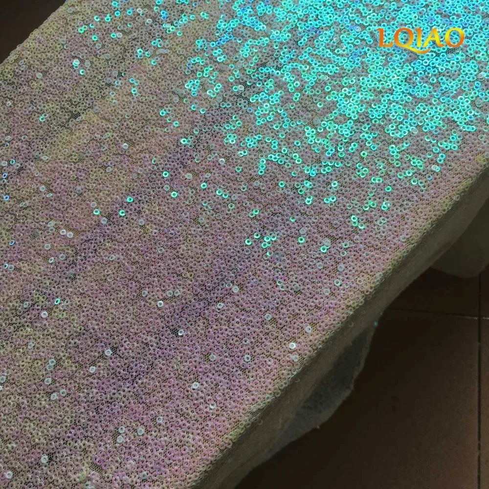 LQIAO блесток проходы пол бегун изменен белый 4FTX15FT Свадебные прохода Серебряный