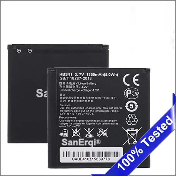

10pcs Battery HB5N1 For Huawei G300 G302D G305T G330C C8812 C8825D U8815 U8818 T8828 T8830 U8681 1350mAh Batteria Battery